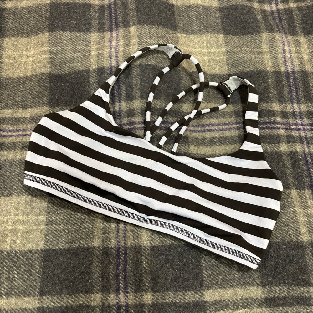 Lululemon Striped Bra